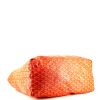 Goyard Saint-Louis shopping bag in orange Goyard canvas and orange leather - Detail D4 thumbnail