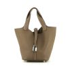Hermes Picotin small handbag in etoupe togo leather - 360 thumbnail