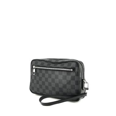 Louis Vuitton  Kasaï pouch  in grey Graphite damier canvas