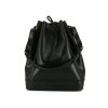 Louis Vuitton grand Noé large model handbag in black leather - 360 thumbnail