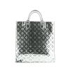 Louis Vuitton Louis Vuitton Sac Plat Miroir shopping bag in silver monogram leather - 360 thumbnail
