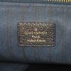 Louis Vuitton Citadines shopping bag in navy blue monogram leather - Detail D3 thumbnail