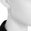 Paire de pendants d'oreilles Fred Baie des Anges en or jaune, perles et diamants - Detail D1 thumbnail