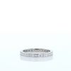 Fred wedding ring in platinium and diamonds - 360 thumbnail