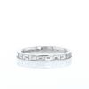 Fred wedding ring in platinium and diamonds (0,97 carat) - 360 thumbnail
