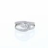 Fred Lovelight ring in platinium and diamonds - 360 thumbnail