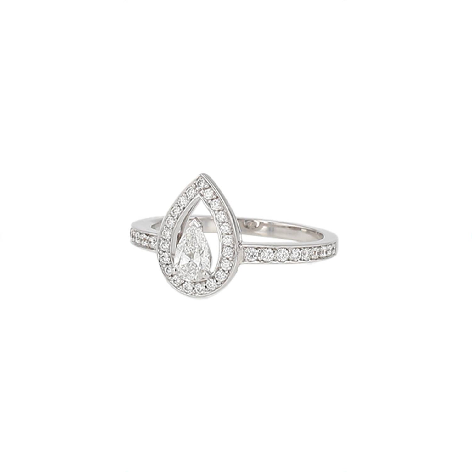 Bague Fred Lovelight en platine et diamants Bague Fred Lovelight en platine et diamants