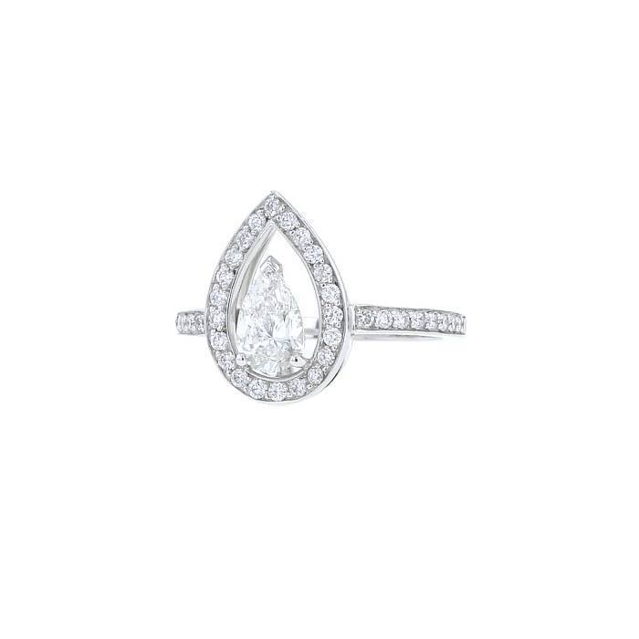 Fred Lovelight ring in platinium and diamonds - 00pp