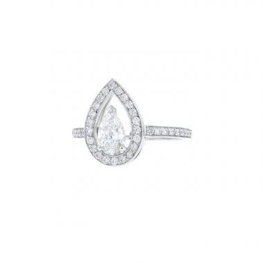 Bague Fred Lovelight en platine et diamants (diamant central de 0,70 ct.)