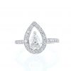 Fred Lovelight ring in platinium and diamonds (0.70 ct.) - 360 thumbnail