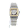 Cartier Santos Galbée watch in gold and stainless steel Circa  1994 - 360 thumbnail
