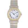 Reloj Cartier Santos de oro y acero Ref :  2966 Circa  1990 - 00pp thumbnail