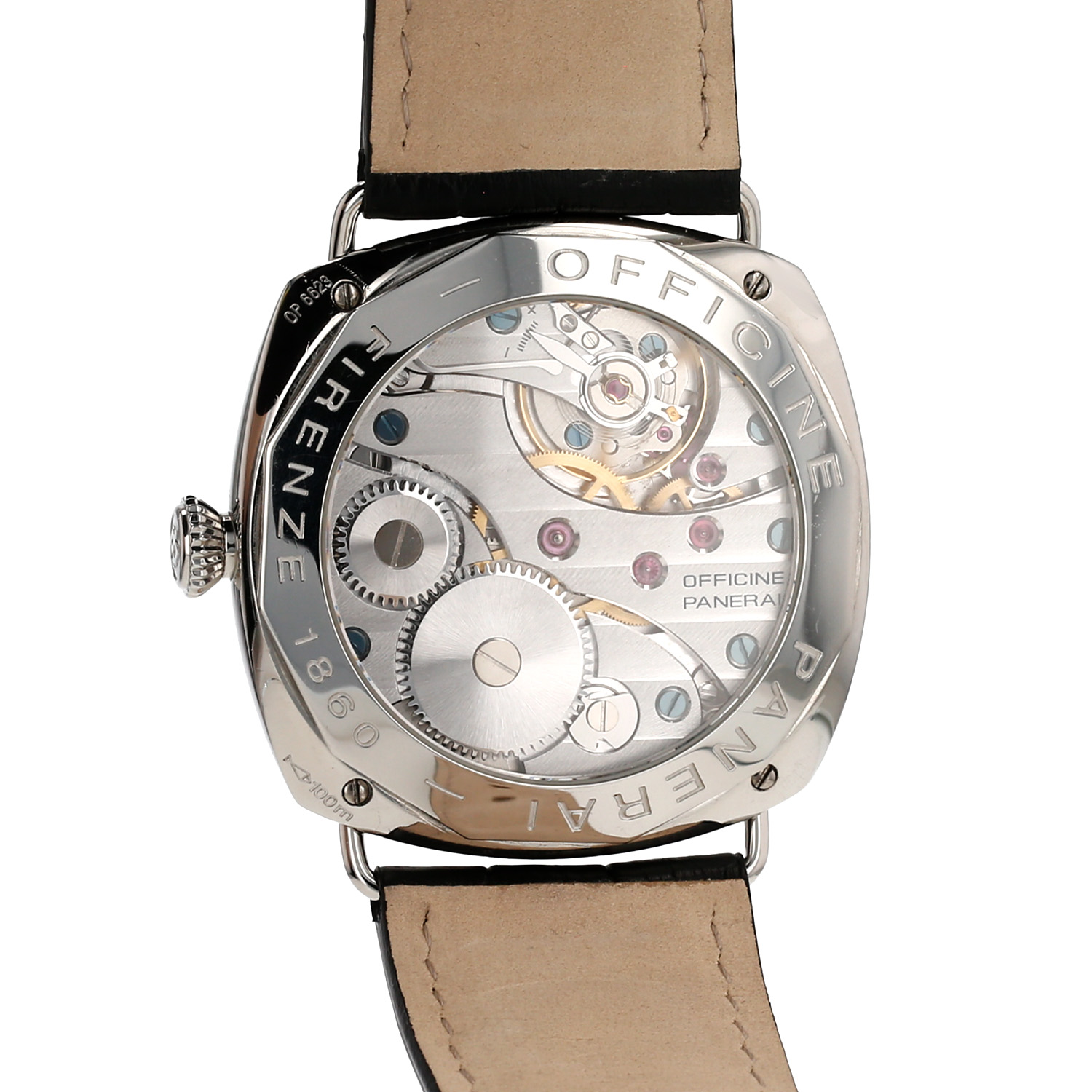 Panerai Radiomir watch in stainless steel Ref:  OP6623 Circa  2005 - Detail D3