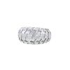 Dome-shaped Dior Poulette ring in white gold and diamonds - 00pp thumbnail