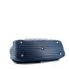 Bolso de mano Chanel Timeless en cuero acolchado con motivos de espigas azul - Detail D5 thumbnail