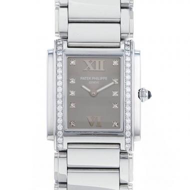 Reloj Patek Philippe Patek Philppe Twenty Four de acero Ref :  4910 Circa  2000