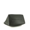 Louis Vuitton Lockme shopping bag in black grained leather - Detail D4 thumbnail
