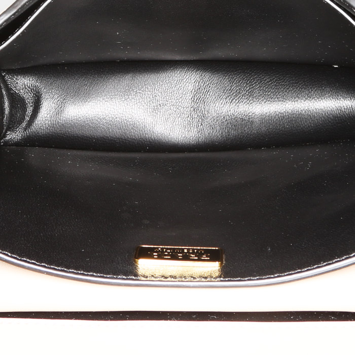 Borsa Prada Cahier in pelle beige - Detail D3