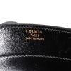 Hermès Sac à dépêches briefcase in black box leather - Detail D3 thumbnail