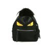 Fendi Bag Bugs backpack in black canvas and black leather - 360 thumbnail