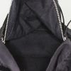 Sac à dos Fendi Bag Bugs en toile noire et cuir noir - Detail D2 thumbnail