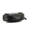 Bolsito-cinturón Gucci GG Marmont clutch-belt en cuero acolchado con motivos de espigas negro - Detail D4 thumbnail