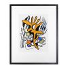 Fernand Léger, "Les dominos", etching and aquatint in colors on paper, singed and numbered, from the 1950's - 00pp thumbnail