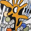 Fernand Léger, "Les dominos", etching and aquatint in colors on paper, singed and numbered, from the 1950's - Detail D3 thumbnail