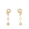 Chopard Happy Diamonds Bubble pendants earrings in pink gold and diamonds - 00pp thumbnail