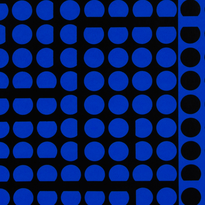 Victor Vasarely, “Carmi”, sérigraphie en couleurs sur papier, signée, numérotée et encadrée, de 1966 - Detail D1