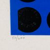 Victor Vasarely, "Carmi", silkscreen in colors on paper, signed, numbered and framed, of 1966 - Detail D2 thumbnail