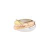Cartier Trinity large model ring in 3 golds, size 56 - 00pp thumbnail