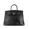 Hermes Birkin 35 cm handbag in black Ardenne leather - 360 thumbnail