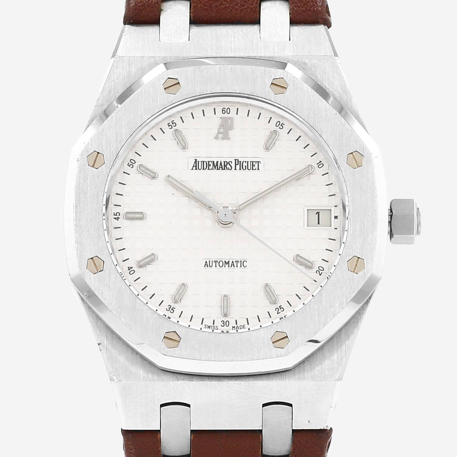 Audemars Piguet Royal Oak watch in brushed steel Ref: 15189ST Circa 2005