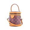 Louis Vuitton Cannes shoulder bag in pink monogram pop canvas and natural leather - 00pp thumbnail