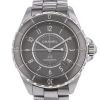 Chanel J12 watch in titanium ceramic Ref:  H2934 Circa  2017 - 00pp thumbnail