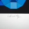 Victor Vasarely, "YKA", silkscreen in colors on paper, signed and numbered, of 1989 - Detail D3 thumbnail