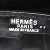 Bolso de mano Hermes Birkin 30 cm en cocodrilo niloticus negro mate - Detail D3 thumbnail