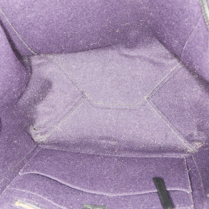 Sac cabas Celine Cabas en cuir noir - Detail D2