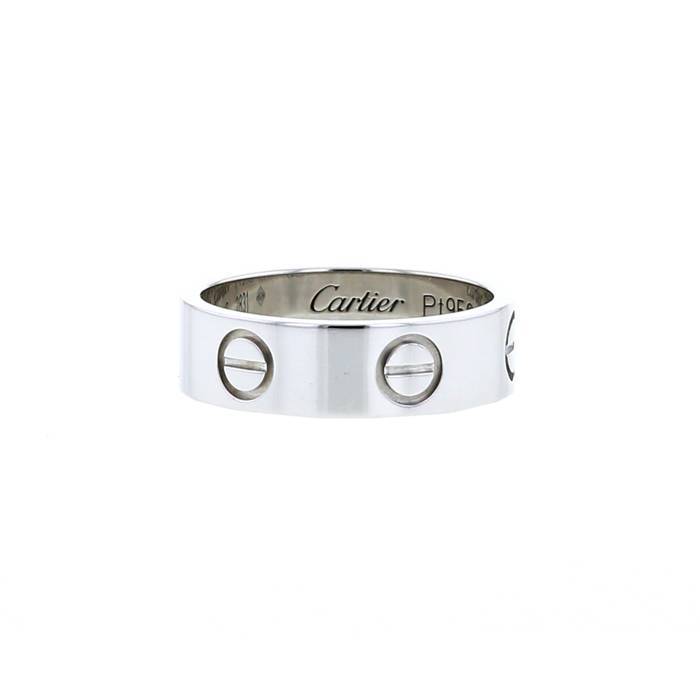 Cartier Love ring in platinium, size 51 - 00pp