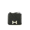 Hermes Constance mini handbag in black Swift leather - 360 thumbnail