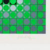 Victor Vasarely, "Louisiana 2", silkscreen in colors on paper, signed, numbered and framed, of 1983-1984 - Detail D1 thumbnail