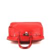 Hermes Birkin 40 cm handbag in red togo leather - 360 Front thumbnail