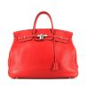 Hermes Birkin 40 cm handbag in red togo leather - 360 thumbnail