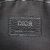 Bolso de mano Dior Pochette Saddle en lona Monogram Oblique azul y cuero azul - Detail D3 thumbnail