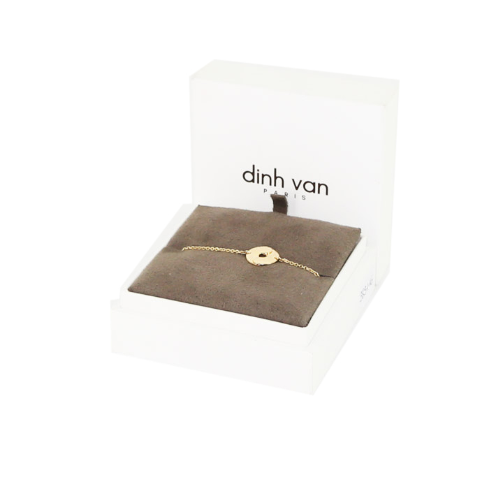 Dinh Van Double Sens necklace in yellow gold - Detail D2