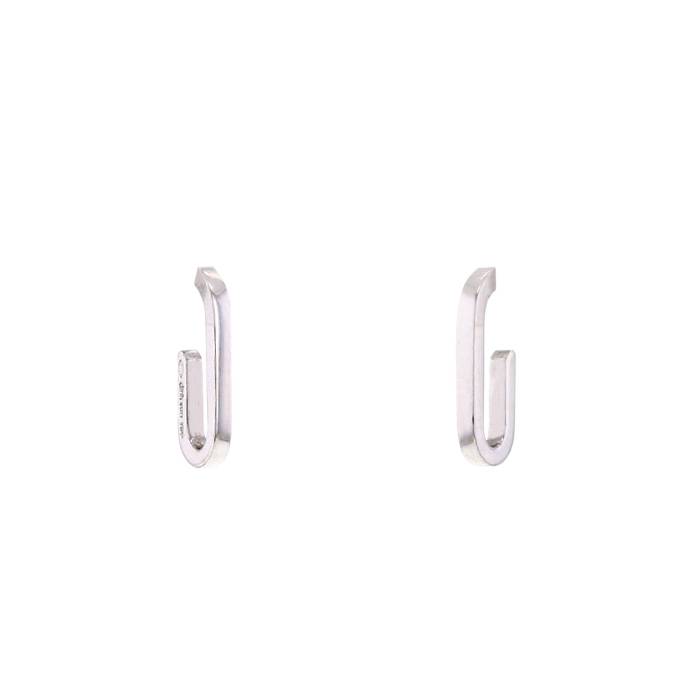 Dinh Van Maillons earrings in white gold - 00pp