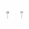 Dinh Van Maillons earrings in white gold - 360 thumbnail
