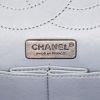 Bolso de mano Chanel 2.55 en piel de pitón gris - Detail D4 thumbnail
