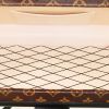 Louis Vuitton Petite Malle handbag in brown monogram canvas and black leather - Detail D3 thumbnail